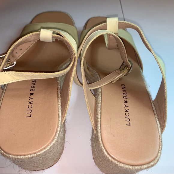 Lucky Brand wedge sandals - Picture 9 of 11